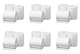 Thermal Paper Roll, 2-1/4-Inch x 85-Feet, 3/Pack, White, 6 Packs