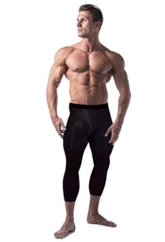 Copper Compression Mens Capri Pants 