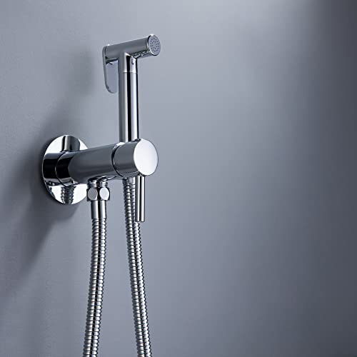 Pulvérisateur de bidet chromé WC douchettes de toilettes - 3