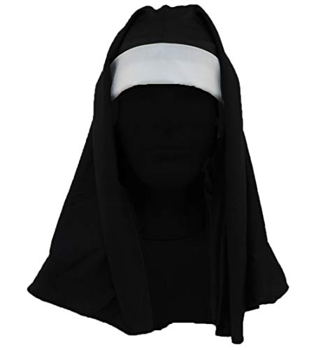 Black and White Catholic Church Novelty Nun Hat