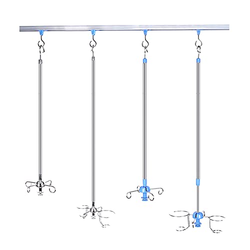 Infusionsständer, Tragbarer Infusionsständer Mit Seilzug Für Deckenwände, Höhenverstellbarer Hängender Infusionsständer,C