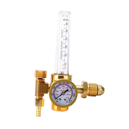 DOITOOL Flowmeter for Mig Flowmeter for Welder Tig Gas Flow Meter Regulator C02 Cylinder Pressure Reducer
