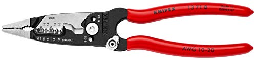 KNIPEX Tools 13 71 8 Forged Wire Stripper, 8-Inch