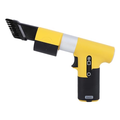 Jet Fan, Potente Ventilador Eléctrico de Refrigeración y Aspiración para el Hogar (Yellow)