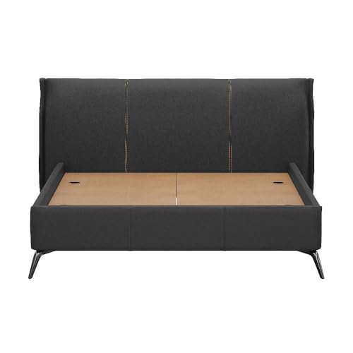 Image of Wakefit Celestra Queen Size Without Storage Upholstered Bed
