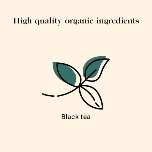 Kusmi Tea - English Breakfast Organic - Ceylon & Assam Black Tea - Smooth, Flavourful, Robust, Caffeinated - Loose Leaf - Tin Box of 3.5 oz