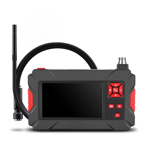 Cámara de plomería, P30 DUAL LENS CAMERA DE CUERA DE CURSOS DE HOSTRA DE 4.3 PULGADA PANTALLA INDUSTRIAL BORRÓSTICO CON LA CÁMARA DE SANATA DE INSPECCIÓN DE PANTALLA IP68 2600 Mha Para Alcantarillado(