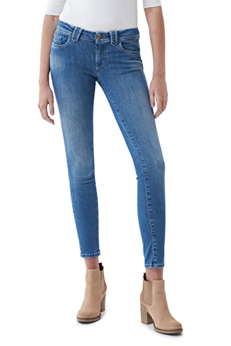 Salsa Push Up Wonder-Jeans, Skinny, mit Detail am Bund