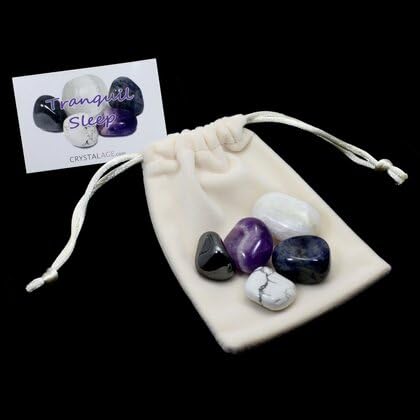 Tranquil Sleep Crystal Healing Pack & Reference Card