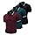SwissWell 3 Pièces Polo Homme Manches Courtes Golf Anti Transpiration Polos de Sport Homme Respirant Eté Golf Tshirt, Noir+Bleu Cyan+Bourgogne 3XL