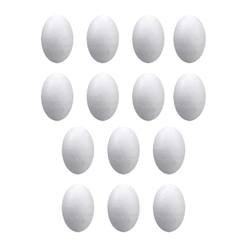 Badiman Ovos de espuma Ovos de Páscoa Decoração suave Ovos falsos Ovos de poliestireno para decoraçã