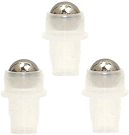 24 Grand Parfums® Stainless Steel Metal Balls for Rollon Bottles 24 Units - Replaces Roller Tops for Roll-on Bottles with Stainless Steel Metal Balls. Fits Our Standard 10ml and 5ml Roller Bottles