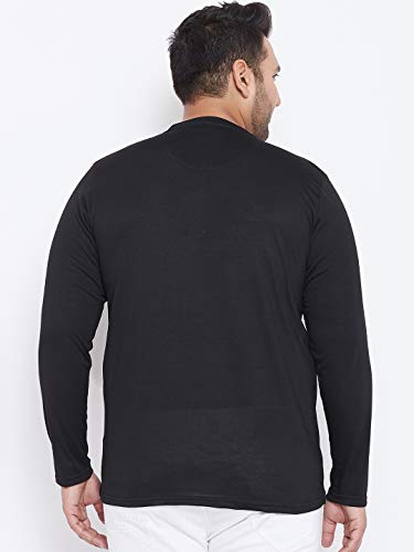 Image of Bigbanana Plus Size Men's Henley T-Shirt