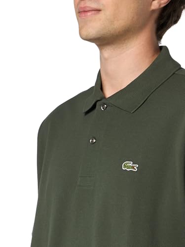 Image of Lacoste Men's Classic Fit L.12.12 Original Pique Polo Shirt, Squadron, X-Large