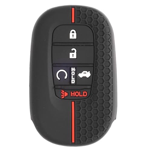 Coque clé silicone 5 boutons évite les rayures de télécommande de Pilote - 2