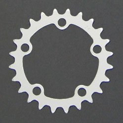 スギノ 74J インナー シルバー チェーンリング 28T スギノ 74J インナー シルバー チェーンリング 28T