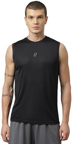 ATICX Men Brilliant Black Vest