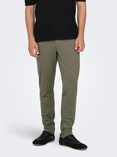Only & Sons Herren Male Chino Hose Fit Onsmark Slim Gw 0209 Pant Noos, Bungee Cord, 29W / 32L EU – Ansicht 2