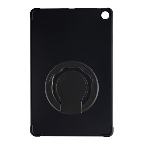 Coque Amazon Fire Max 11 antichoc TPU avec anneau pivotant 360 et support noir
