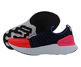 Nike Women's React Phantom Run Flyknit 2, Black/Bright Crimson, 8
