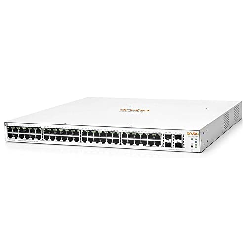 Image of Aruba a Hewlett Packard Enterprise company Instant On 1930 48-Port Gb Ethernet 48xGE PoE (370W), 4X 1G /10G SFP+, L2+ Smart Switch US Cord (JL686A#ABA)