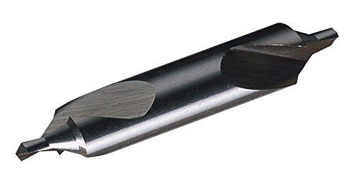 Chicago Latrobe 217B Series Center Drill Bit, Uncoated (Bright) Finish, 120 Degree Bell Angle, Round Shank, Size #15, (Pack of 6)