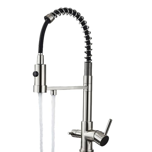 Purification de l'eau par robinet de cuisine noir et mitigeur - 2
