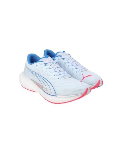 PUMA Puma 376855 Women's Running Shoes, Thick Sole, Resilient, Cushioned, Diviate Nitro 2, ICY Blue/Fire Orchid 23 Fall/Winter Colors, 24.0 cm