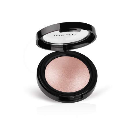 INGLOT GLOW OUT Baked Highlighter, Blush, & Eyeshadow (33 Medium Sparkler)