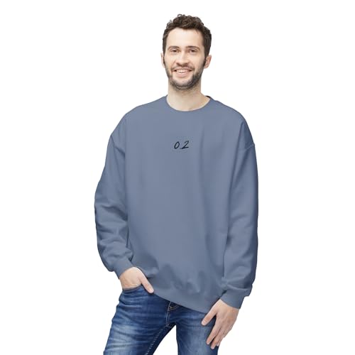 Minimalist 0.2 Fleece Crewneck Sweatshirt - Unisex Midweight Comfort Zero Point Two Sweatshirt2