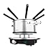 Cecotec Fonduta Elettrica per 8 Persone Fun Gourmetfondue Advance. 1500W, Capacità 1,7L, Formaggio, Cioccolato e Olio, Design in Acciaio Inox, Potenza Regolabile, Componenti Lavabili in Lavastoviglie immagine