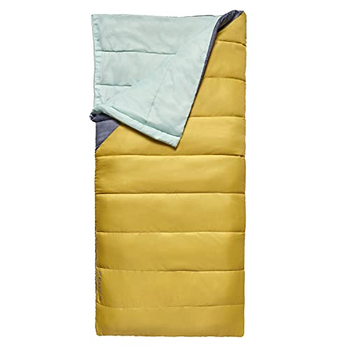 Kelty Campground Kit, bolsa de dormir rectangular para 1 persona con relleno sintético para 40 grados y colchoneta autoinflable miniatura 3