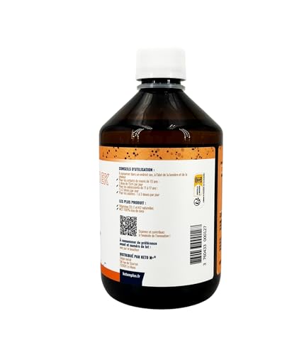 Huile MCT pure CetoMCT de fabrication française avec vitamines D3, E et K2 - 3