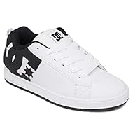 DC Shoes Herren Court Graffik Schuh, White/Black/Black, 41 EU
