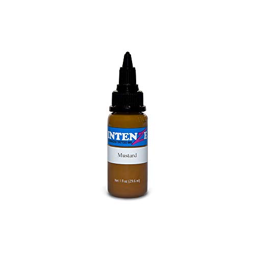 Intenze Tattoo Ink - Mustard - 1oz Bottle
