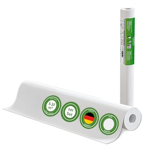 Veluxis Vliestapete Raufasertapete Strukturtapete Feinputz 10 05 m x 0 53 m überstreichbar atmungsaktiv Wandtapete Made in Germany
