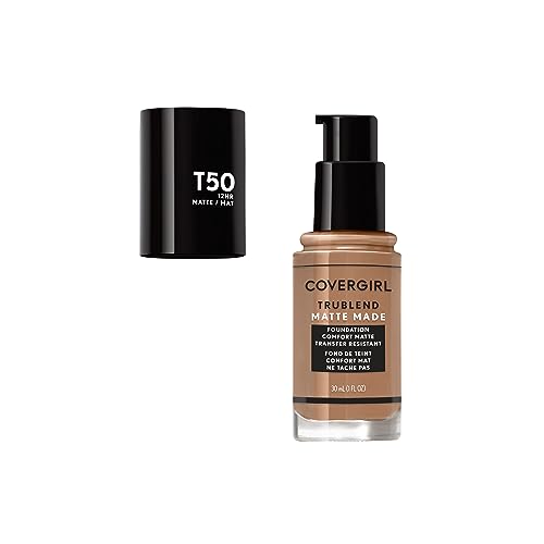 COVERGIRL TruBlend Matte Made Liquid Foundation, Natural Tan - image 2