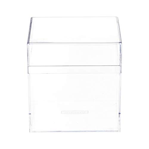 Caixa de Cristal Grande - 1 Unidade, Metaltru, Transparente