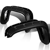 Spec-D Tuning 4PC Front + Rear Pocket Style Smooth Fender Flares Compatible with 1994-2001 Dodge Ram 1500 2500 3500