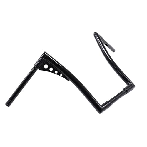 Guidon Ape Hanger 10'' surélevé améliorant la posture pour moto Harley Sportster
