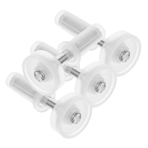 Tofficu 4 piezas Bisagras de Acero Inoxidable para Puerta Plegable, Herrajes para Puertas de Clóset miniatura 1