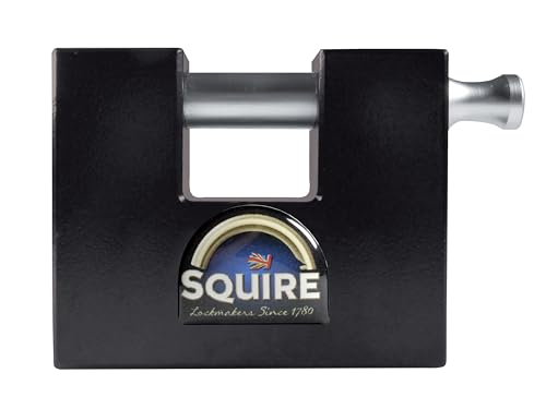 Image of Henry Squire WS75SKA Squire WS75S Container Block Lock KEYED Alike, Black