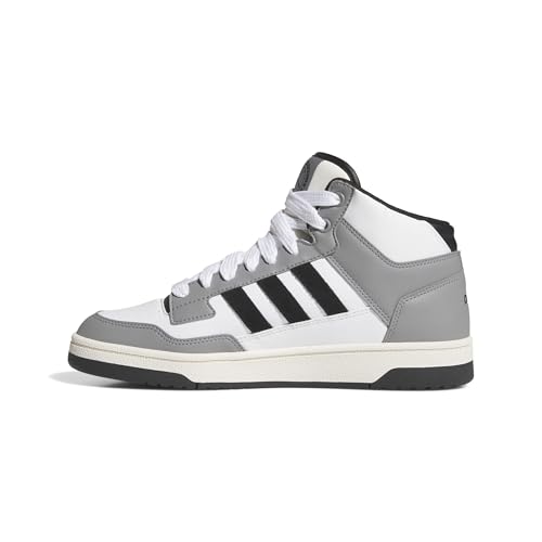 Adidas Unisex Rapid Court MID Shoes, Grey Three/core Black/FTWR White, 43 1/3 EU