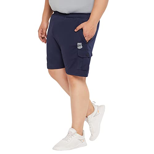 Image of Bigbanana Plus Size Men's Regular Fit Solid Shorts
