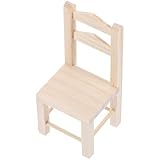 Chaise miniature pour maison de poupée – très résistante à l'usure et à la casse, très pratique, avec une excellente texture, petit meuble
