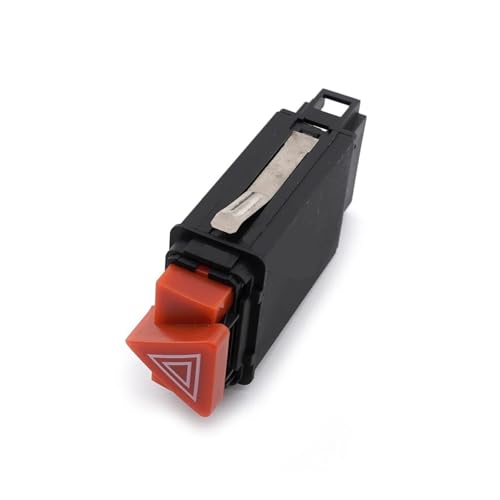 FRSWEQY Botón de luz de Advertencia de Peligro de Emergencia 8L0941509L 8L0941509P Compatible for el Interruptor for Audi A3 8L1 1996-2003 Accesorios de Coche