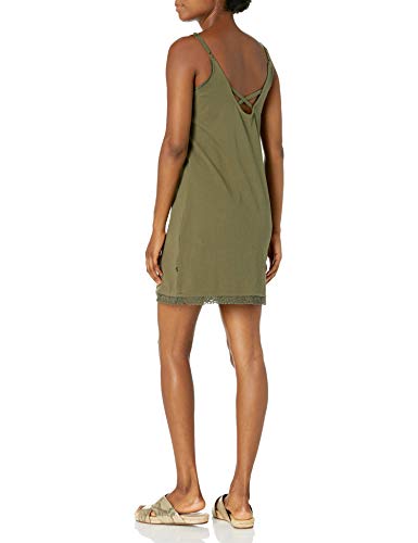 Fox Vestido feminino Júnior End Of The World - verde fadiga, M