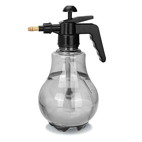Pump Sprayer Handheld, 0.4 Gallon Garden Hand Pressure Mist Sprayer, Portable Lawn & Garden 50 Oz Sprayer Bottle, Pumping Yard Sprayer Clear Weed Sprayer With With Adjustable Nozzle (1.5L Grey) #TOP9