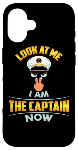 Look At Me I Am The Captain Now Cap Eyes Two Finger Ship �X�}�z�P�[�X iPhone 16 �p