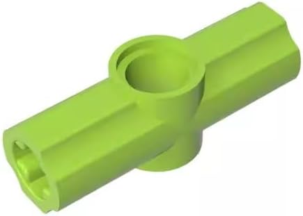 Gobricks GDS-917 Technic Axle and Pin Connector Angled #2-180° 50PCS Compatible with Lego Toy 32034 DIY Parts and MOC Components for Major Brick Brands Color:Lime 119